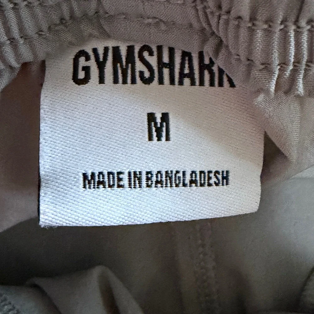 Gymshark Arrival Woven Jogger Pants Mens Medium Grey B1A1D Activewear